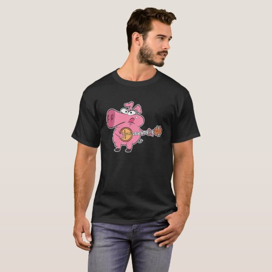 T-shirt Banjo Pig Maestro (Devant entier)