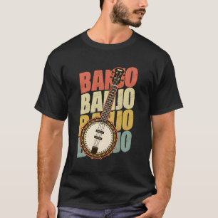 T-shirt Banjo Player Bluegrass Folk Music Banjo