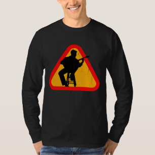 T-shirt Banjo Silhouette