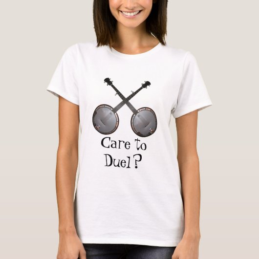 T-shirt Banjos de duel (Devant)