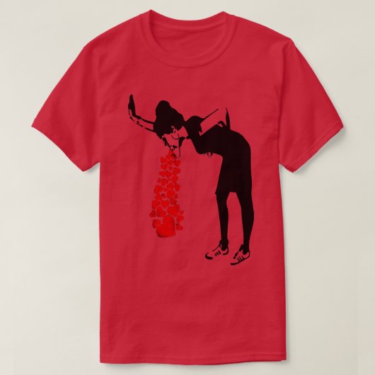 T-shirt BANKSY Lovesick (Design devant)