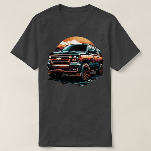 T-shirt Banlieue de Chevrolet 18 (Design devant)