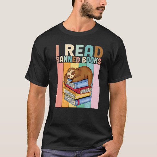 T-shirt Banned Books Bookworm I Read Banned Books   (Devant)