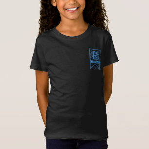 T-Shirt Bannière de monogramme de Harry Potter Ravenclaw