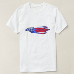 T-shirt Bannière étoilée Eagle