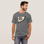 T-shirt Bannière Raven Viking (Devant entier)