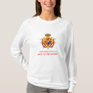 T-shirt Bannière rouge blanc Grand-Duché de Toscane