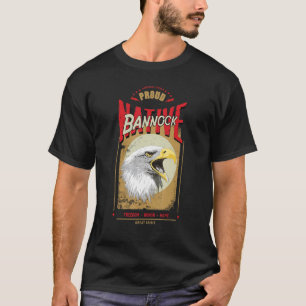 T-shirt Bannock Native American Eagle Spirit Vintage Honne