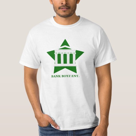 T-shirt Banque Boyz - T blanc (Devant)