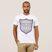 T-shirt Banque de papa (Devant entier)