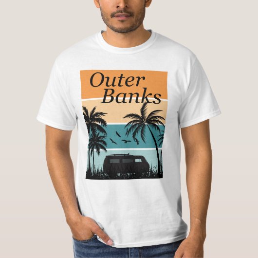 T-shirt banques extérieures (Devant)