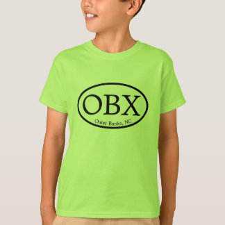 T-shirt Banques externes d'OBX ovales