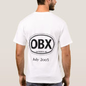 T-shirt Banques externes, OR (Dos)