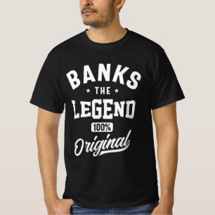 T-shirt Banques Nom personnalisé