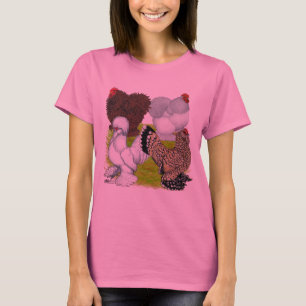 T-shirt Bantams en plumes Legs