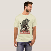 T-shirt Banzai Kat Combat le Fascisme (Devant entier)
