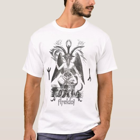 T-shirt Baphomet (Devant)