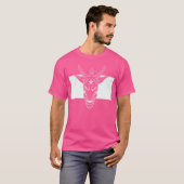 T-shirt Baphomet chèvre satanique (Devant entier)