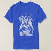 T-shirt Baphomet Devil Sabbatic Chèvre Satan 1 (Design devant)