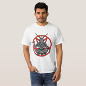 T-shirt Baphomet roi de l'enfer (Devant entier)