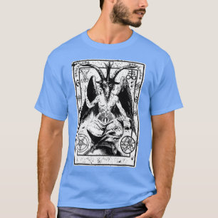 T-shirt Baphomet Satanic Sigil Occulte diable de chèvre 6