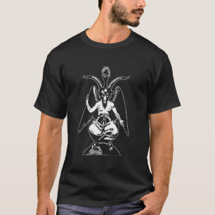 T-shirt Baphomet - Symbole Sataniste Discret Chemise Pour