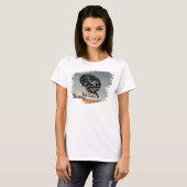 T-shirt Baptisé Bull Snake Medicine sur Sunset (Devant entier)