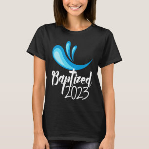 T-shirt Baptisé dans le Christ 2023 RCIA Baptême catholiqu