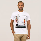 T-shirt Baquet de débordement (Devant entier)