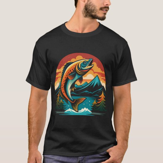 T-shirt bar achigan (Devant)