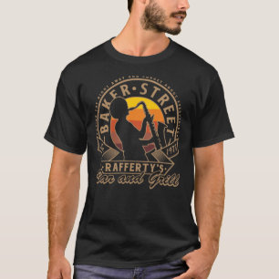 T-shirt Bar Baker Street Et Grill Raffertys Relaxés