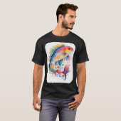 T-shirt Bar commun coloré (Devant entier)