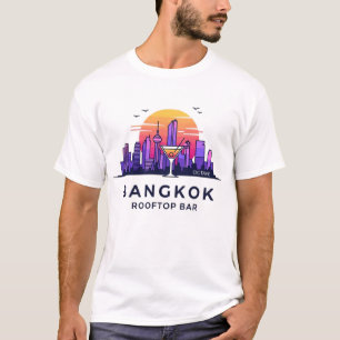 T-SHIRT BAR DE TOIT DE BANGKOK