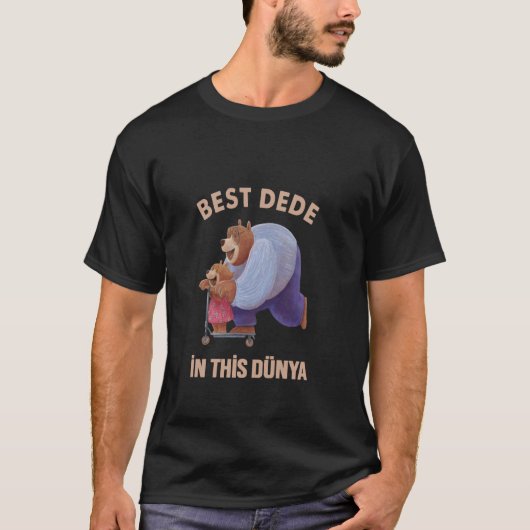 T-shirt Bär-Dede enseigne à sa petite-fille la conduite de (Devant)