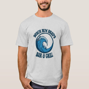 T-shirt Bar et Grill Beach Bum Brad