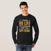 T-shirt Bar Exam  Law School Graduation (Devant entier)
