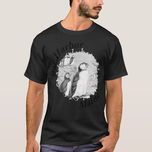 T-shirt Bar Harbor (Devant)