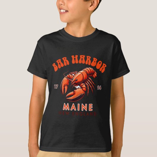 T-shirt Bar Harbor Maine New England Travel Funny Bar Harb (Devant)