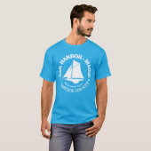 T-shirt Bar Harbour (sloop) (Devant entier)