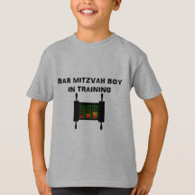 Bar Mitzvah Boy dans l'entraînement classique - T-