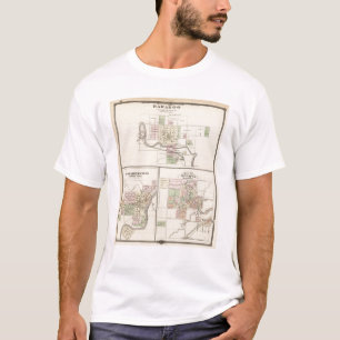 T-shirt Baraboo, automnes noirs de rivière et Sparte