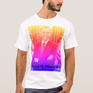 T-shirt Barack H. Obama II, 44e Président des États-Unis