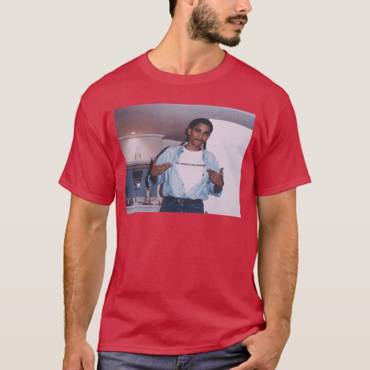 T-shirt Barack Hussein Obama (Devant)