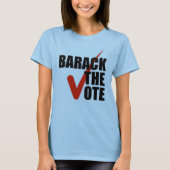 T-shirt Barack le vote (Devant)
