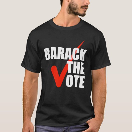 T-shirt Barack le vote (Devant)