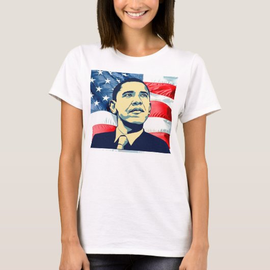 T-shirt Barack Obama (Devant)