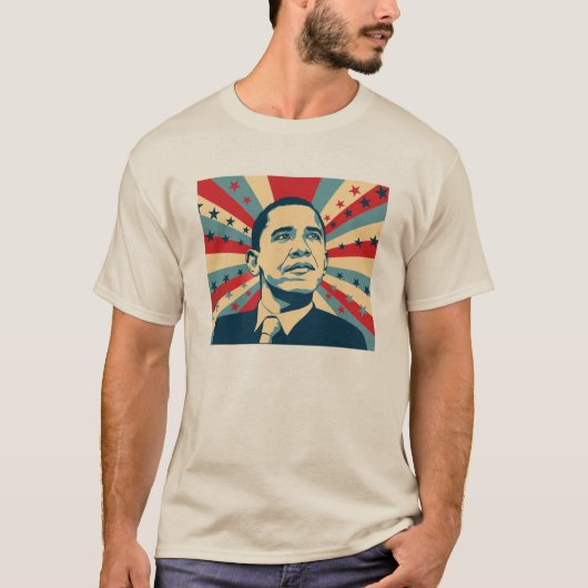 T-shirt Barack Obama (Devant)