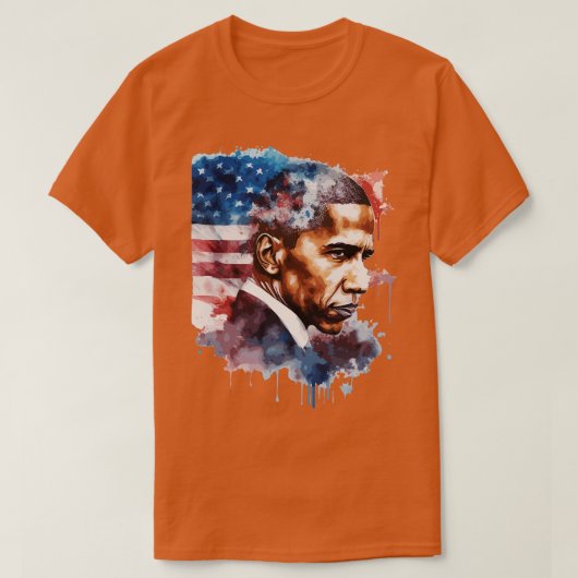 T-shirt Barack Obama (Design devant)