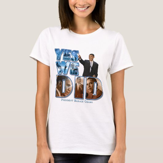 T-shirt Barack Obama (Devant)
