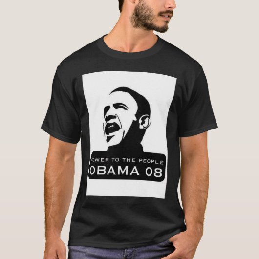 T-shirt Barack Obama '08 (Devant)
